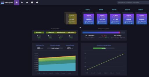 Mempool 어플리케이션